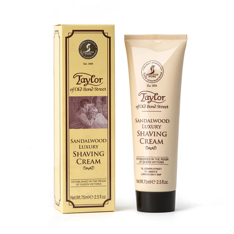 Sandalwood ~ Shaving Cream Tube ~ 75ml