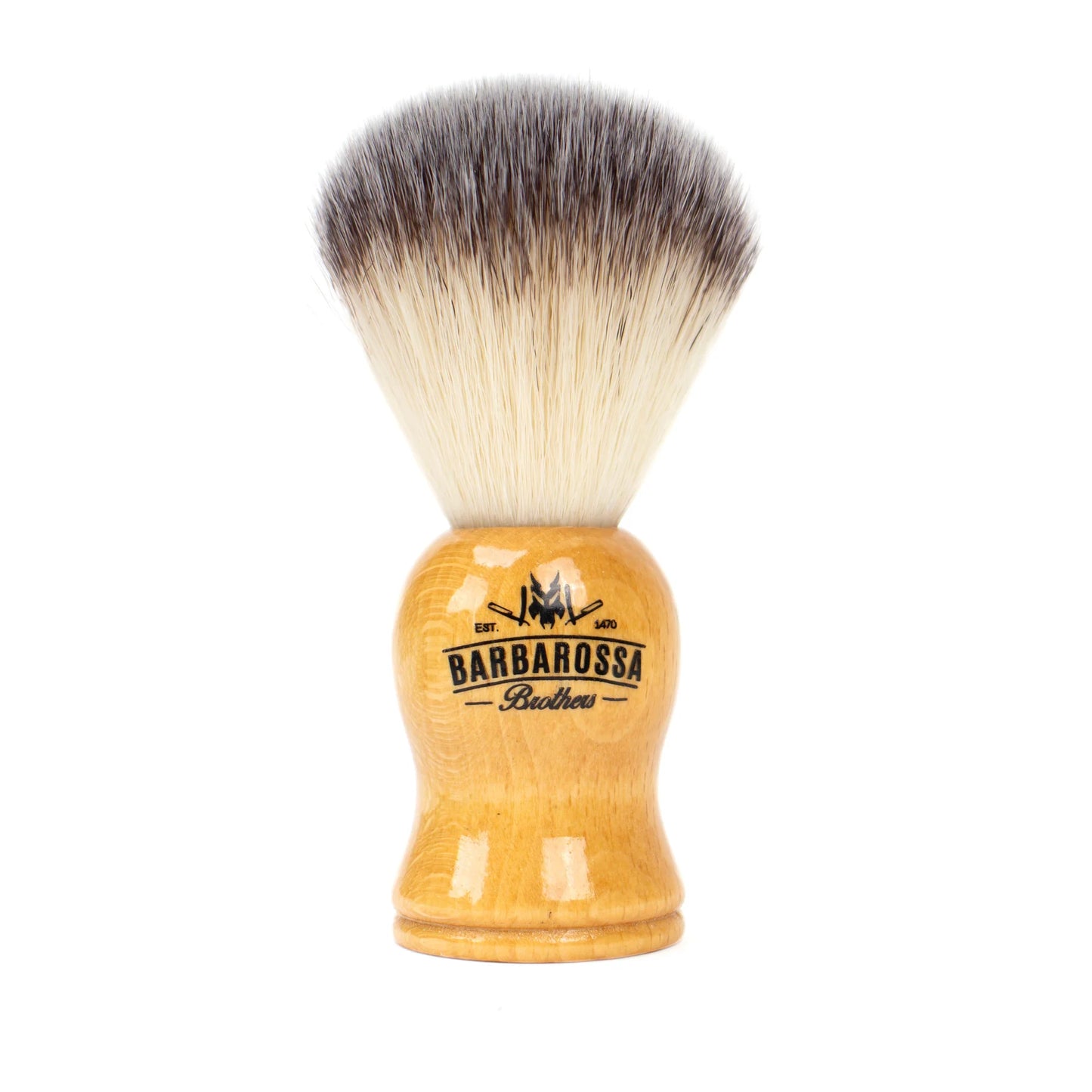 Synthetic Shaving Brush Wooden Handle with Stand