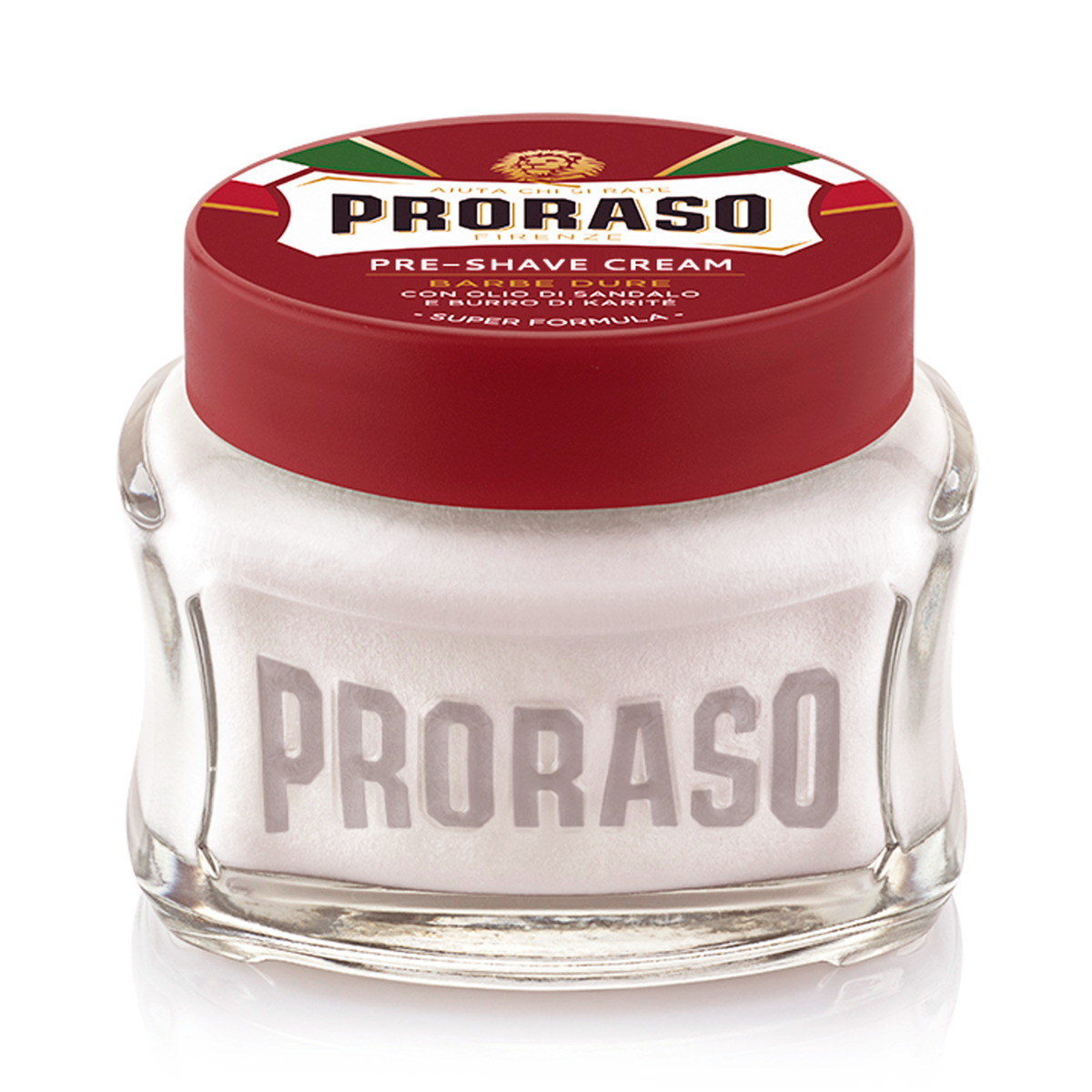 Nourishing Pre Shave Cream Sandalwood Oil and Shea Butter 100m