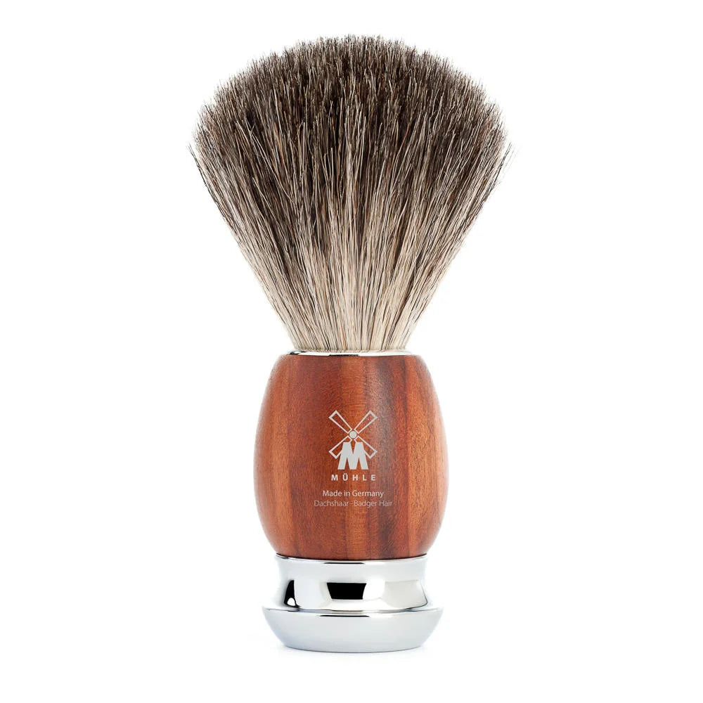 Pure Badger Shaving Brush with Plumwood Handle