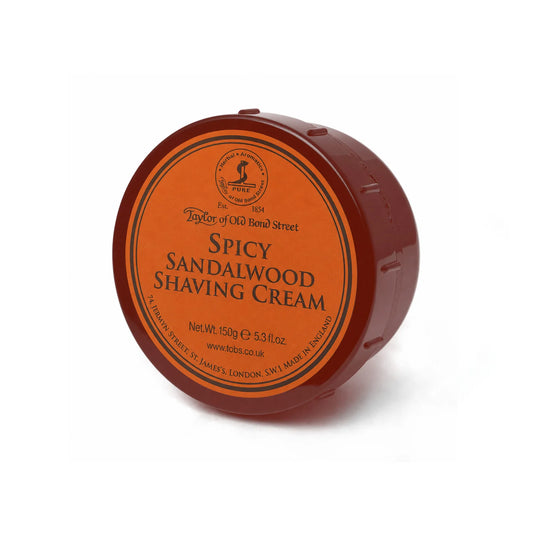 Spicy Sandalwood Shaving Cream Bowl ~ 150g
