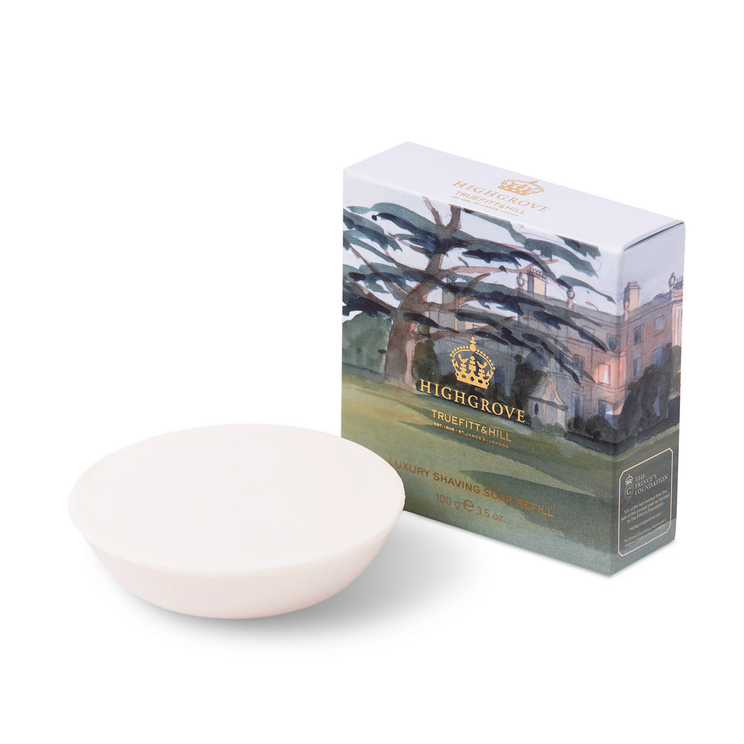 "Highgrove " ~ Luxury Shaving Soap Refill for Wooden Bowl