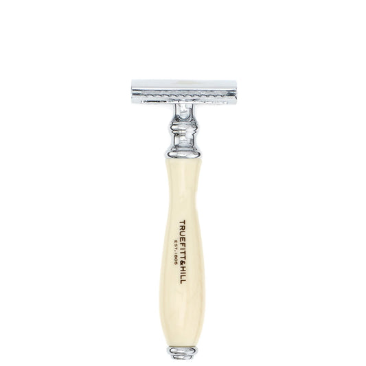 Double Edge Safety Razor Porcelain Handle