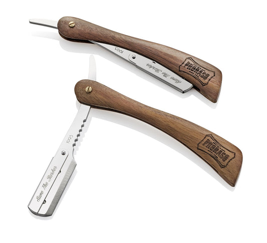 Traditional Shavette Razor with Blades